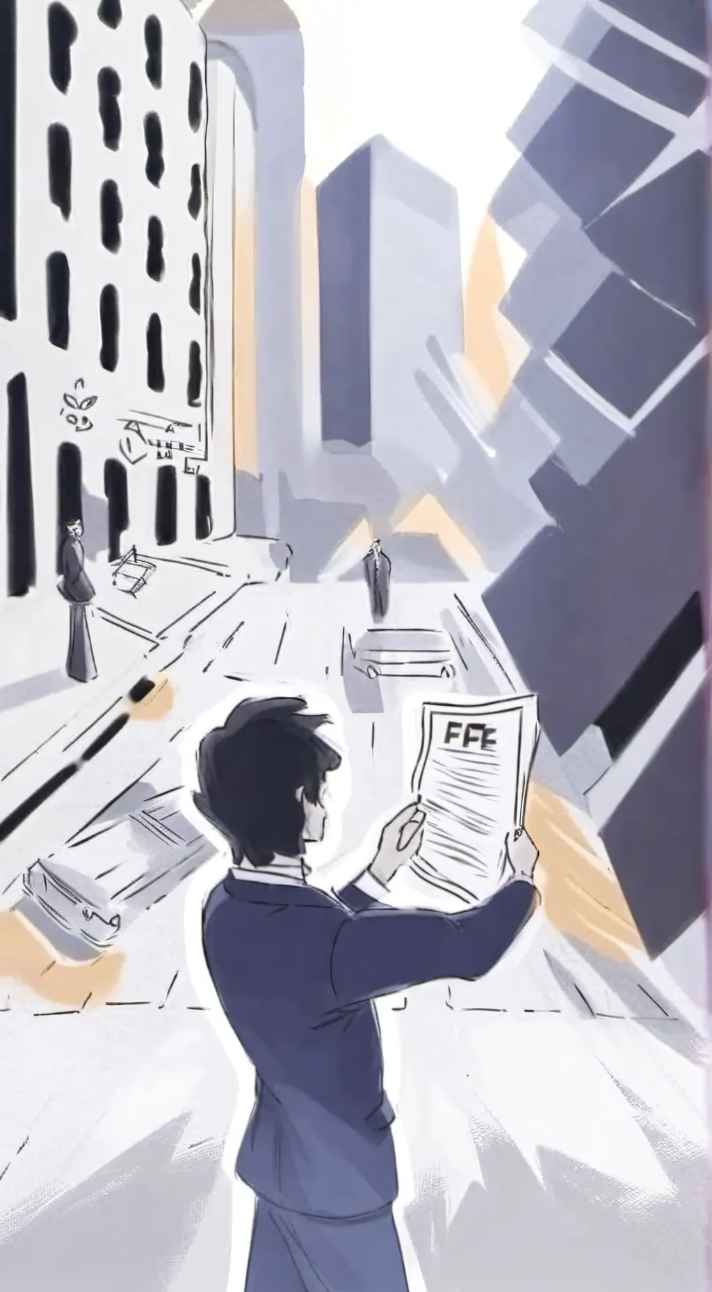 ai character: Mister Morgan  background