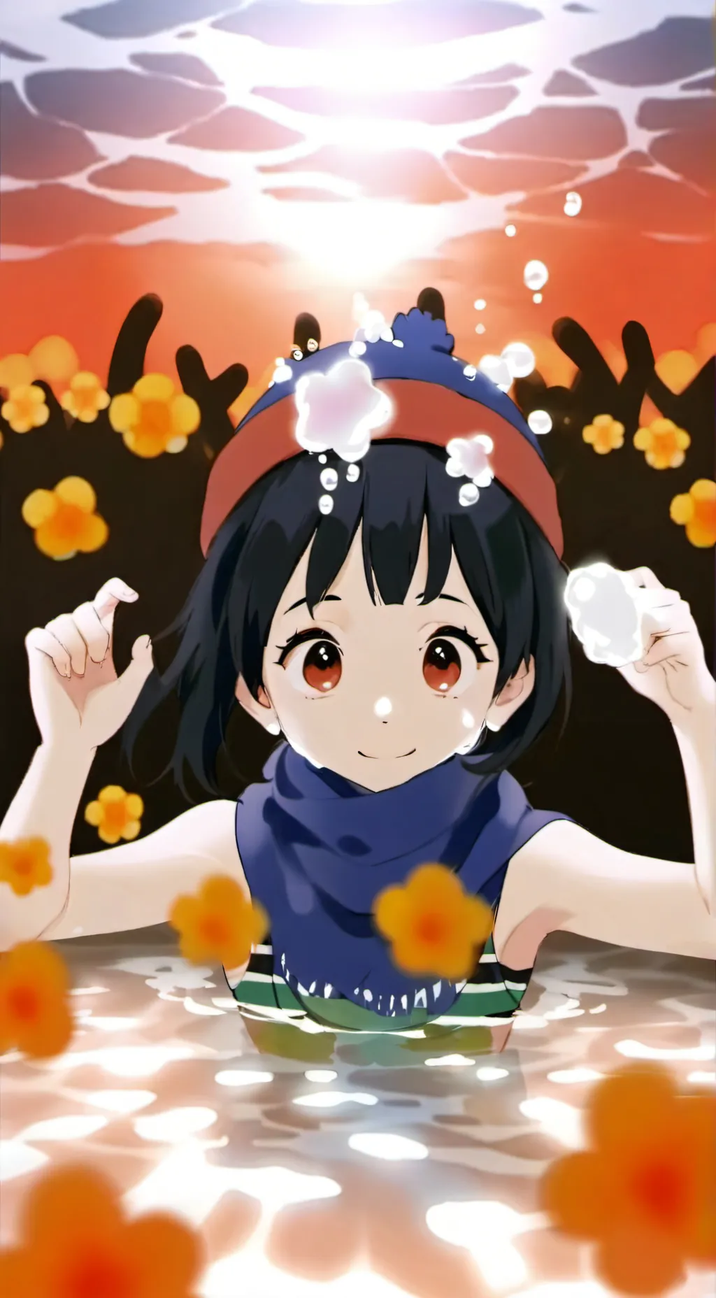 ai character: Break in Baby background