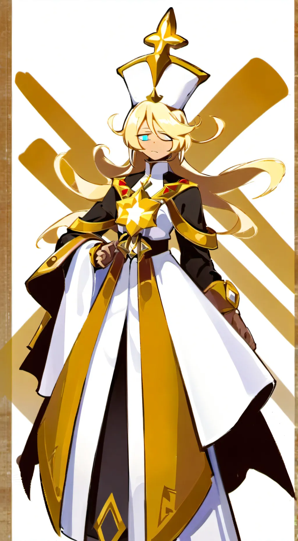 ai character: Pure vanilla  background