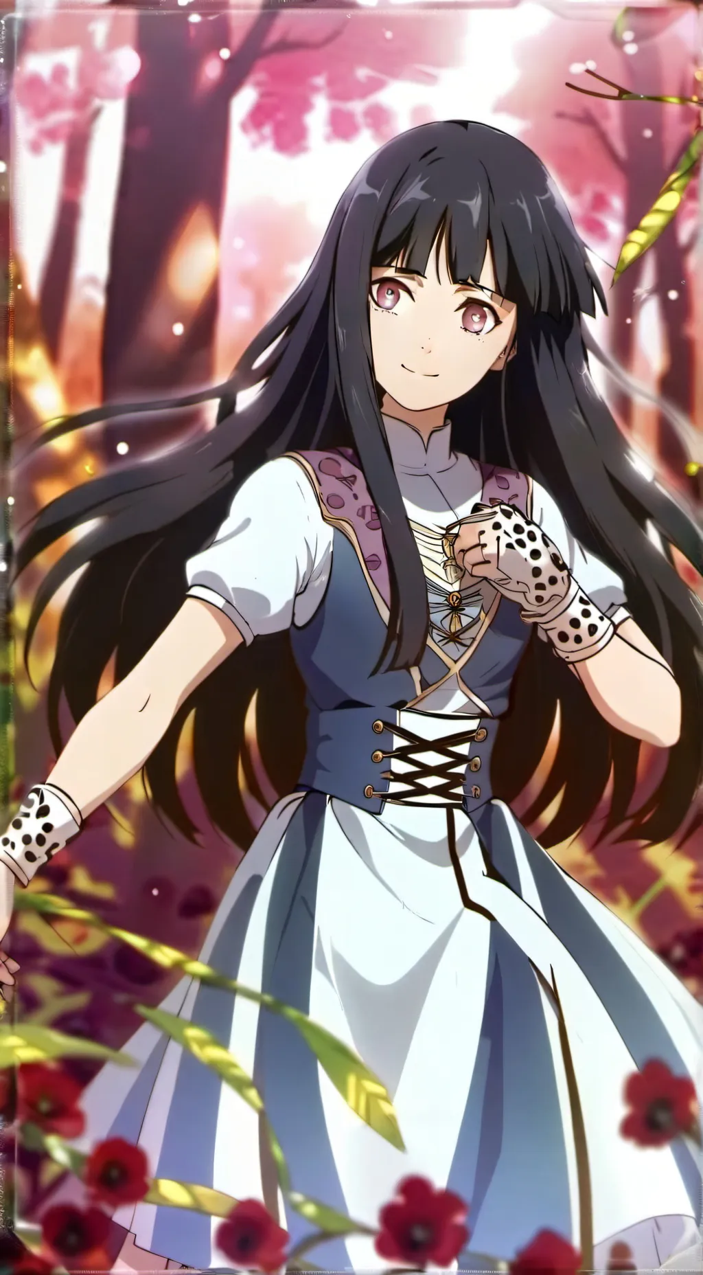 ai character: hinata background