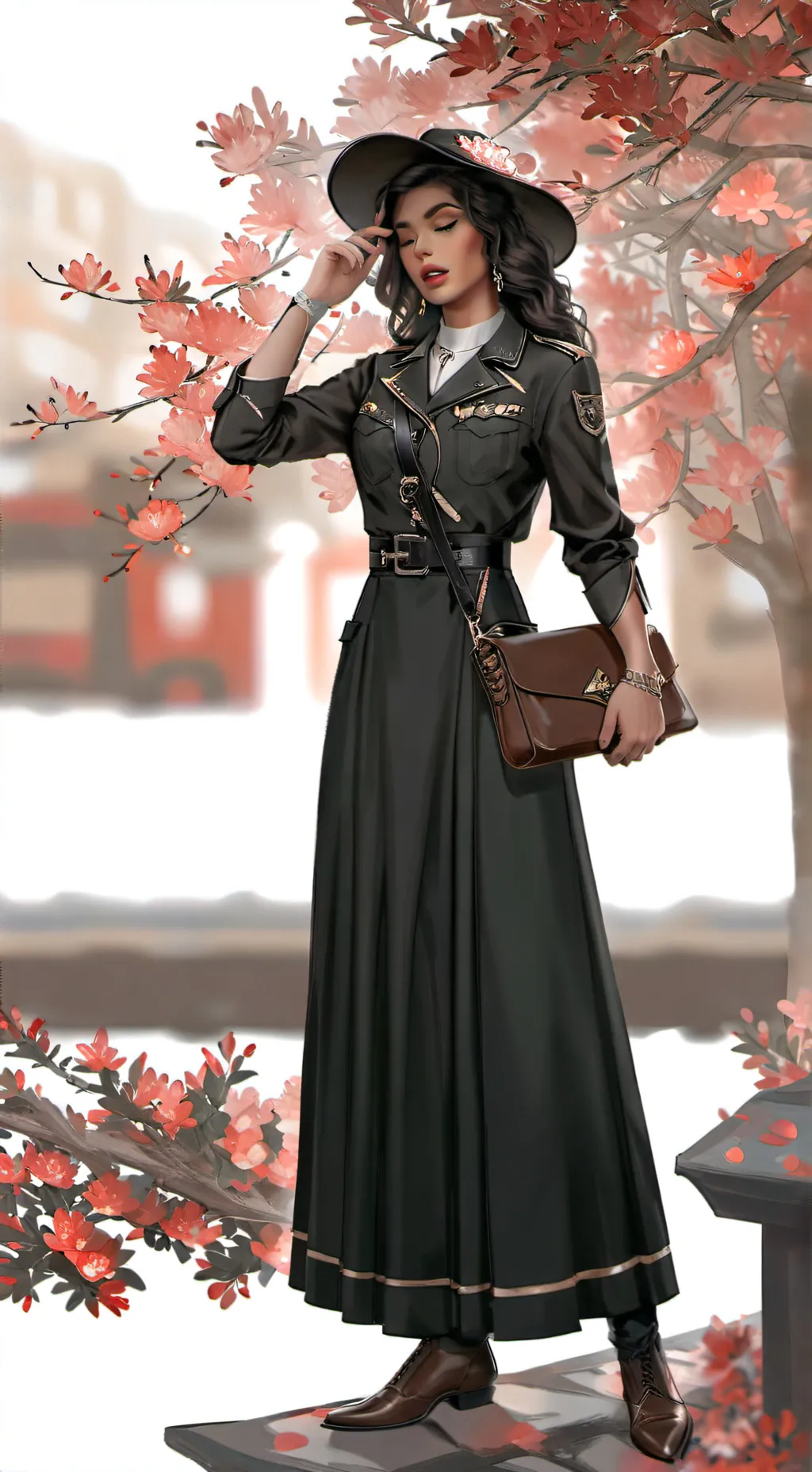 ai character: luz background