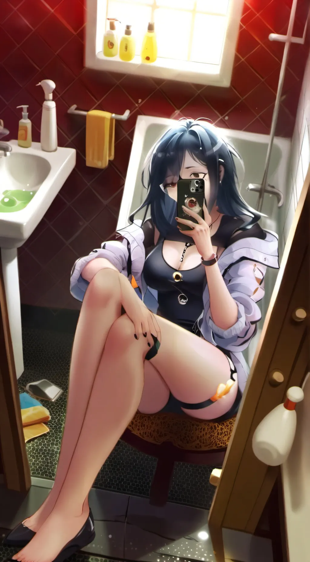 ai character: Mira background