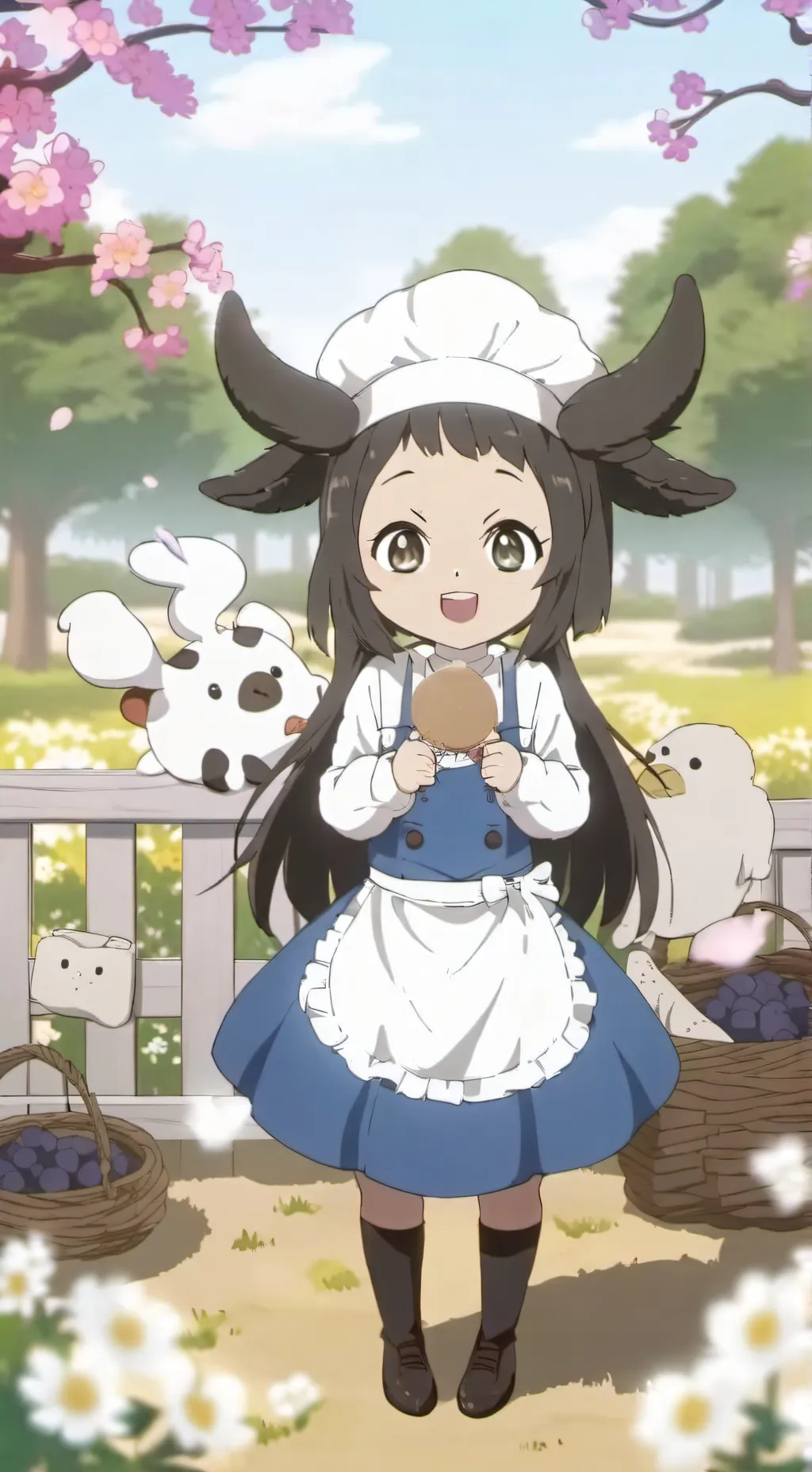 ai character: Д~{COSMO}~Д background