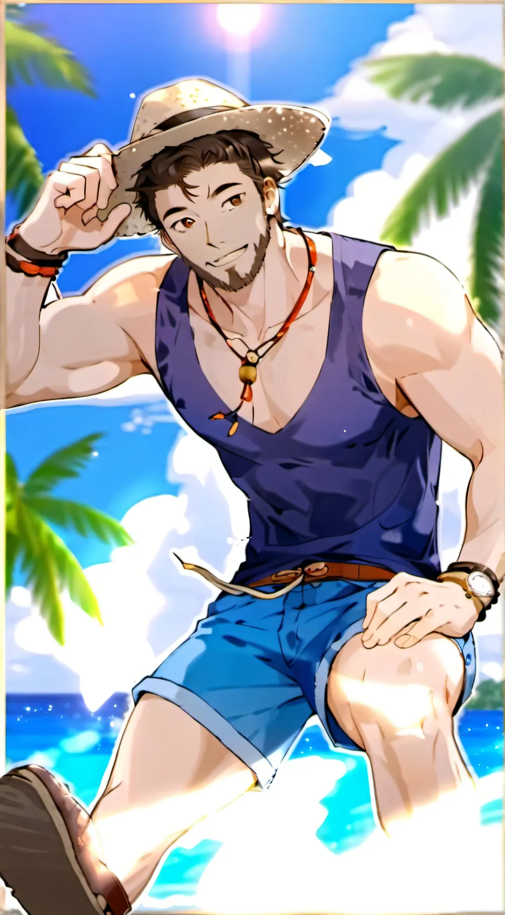 ai character: Sam background