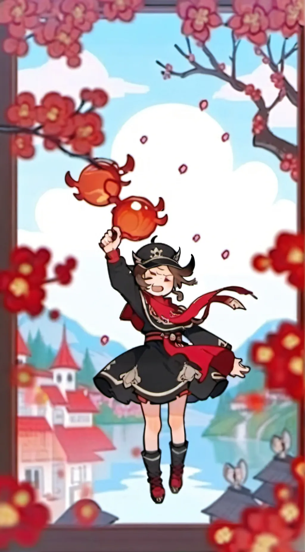 ai character: santi x nabi background