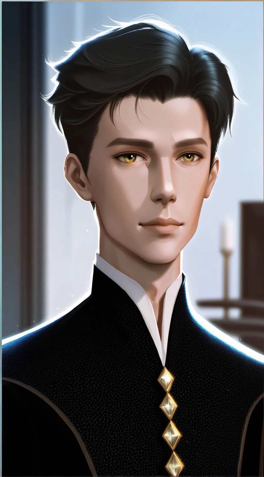 ai character: Luiz Fernando de l background