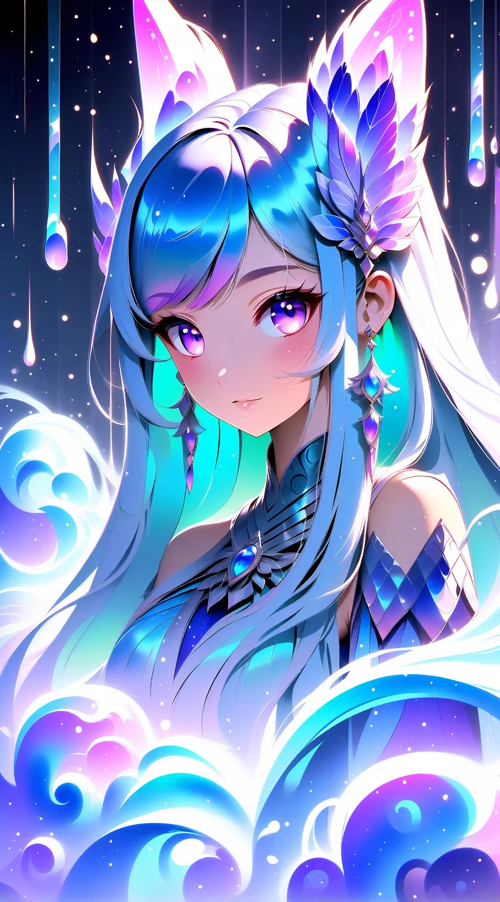 ai character: luna and Annabelle background