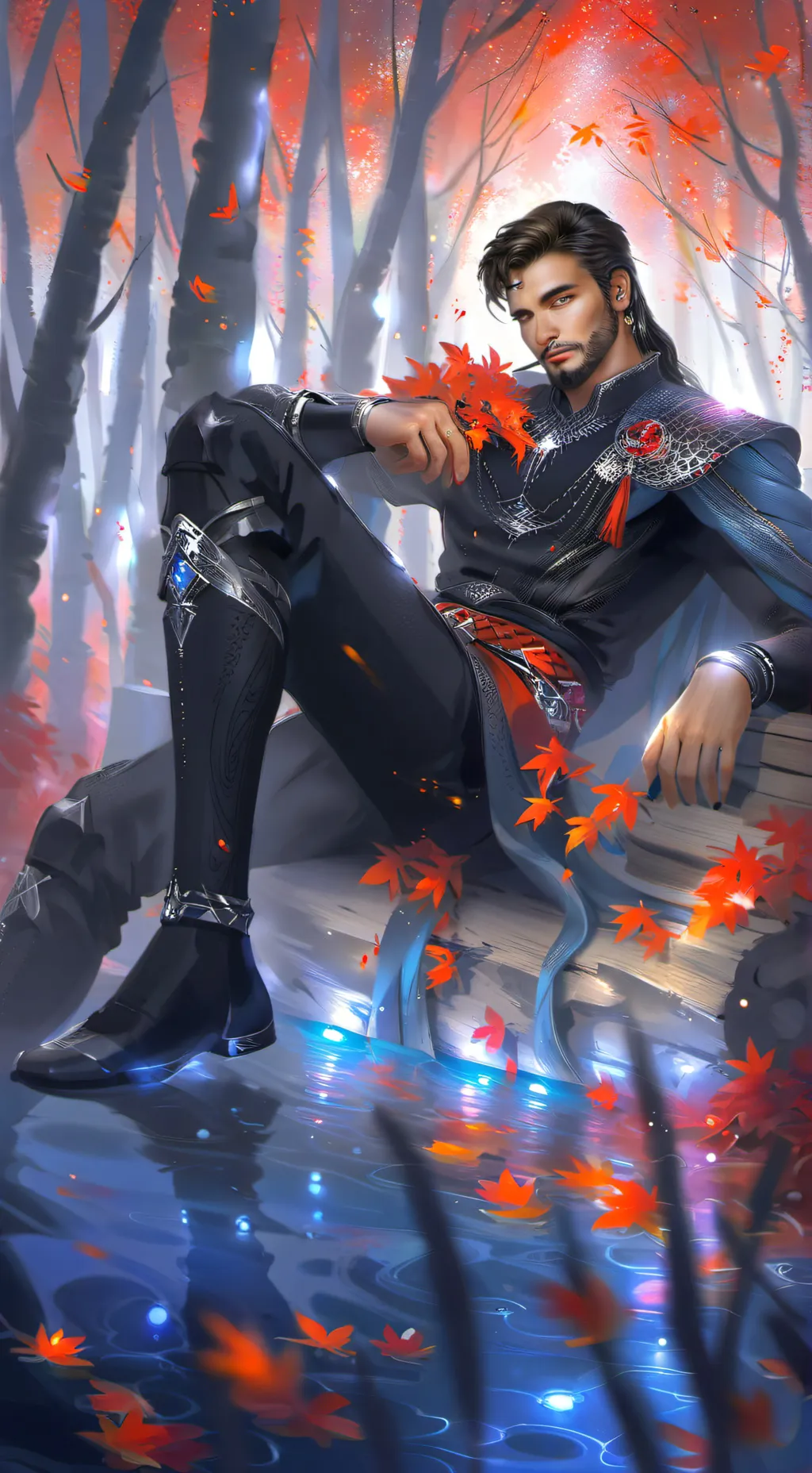 ai character: Gabriel  background