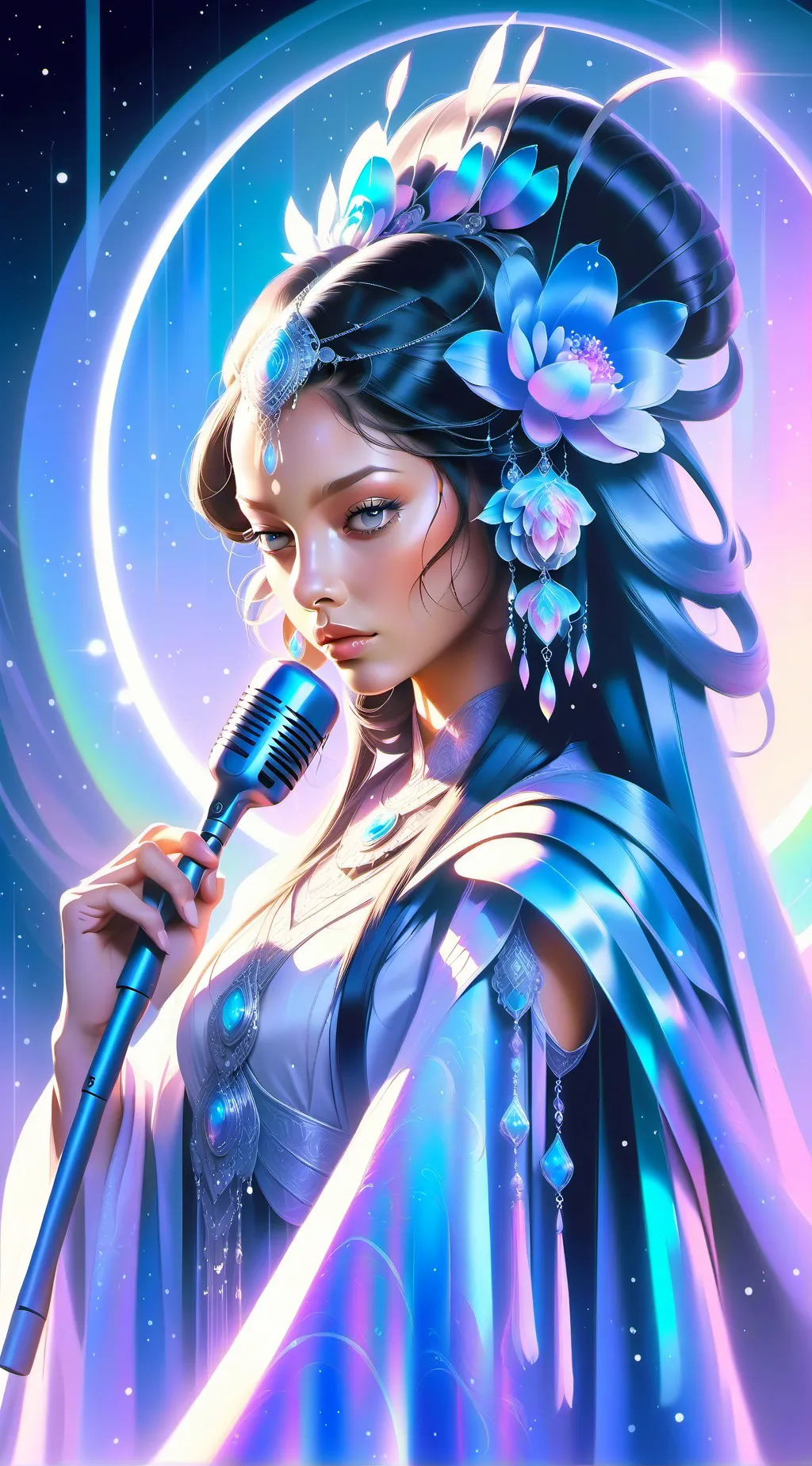 ai character: pijamada  background