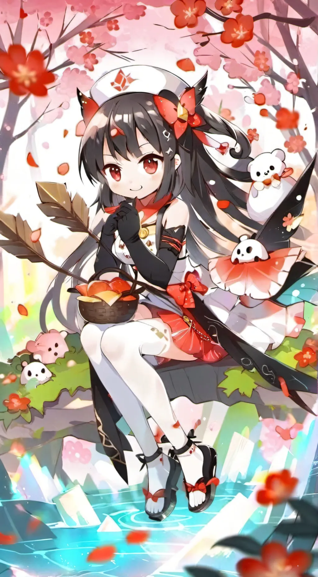 ai character: novia de tokito background