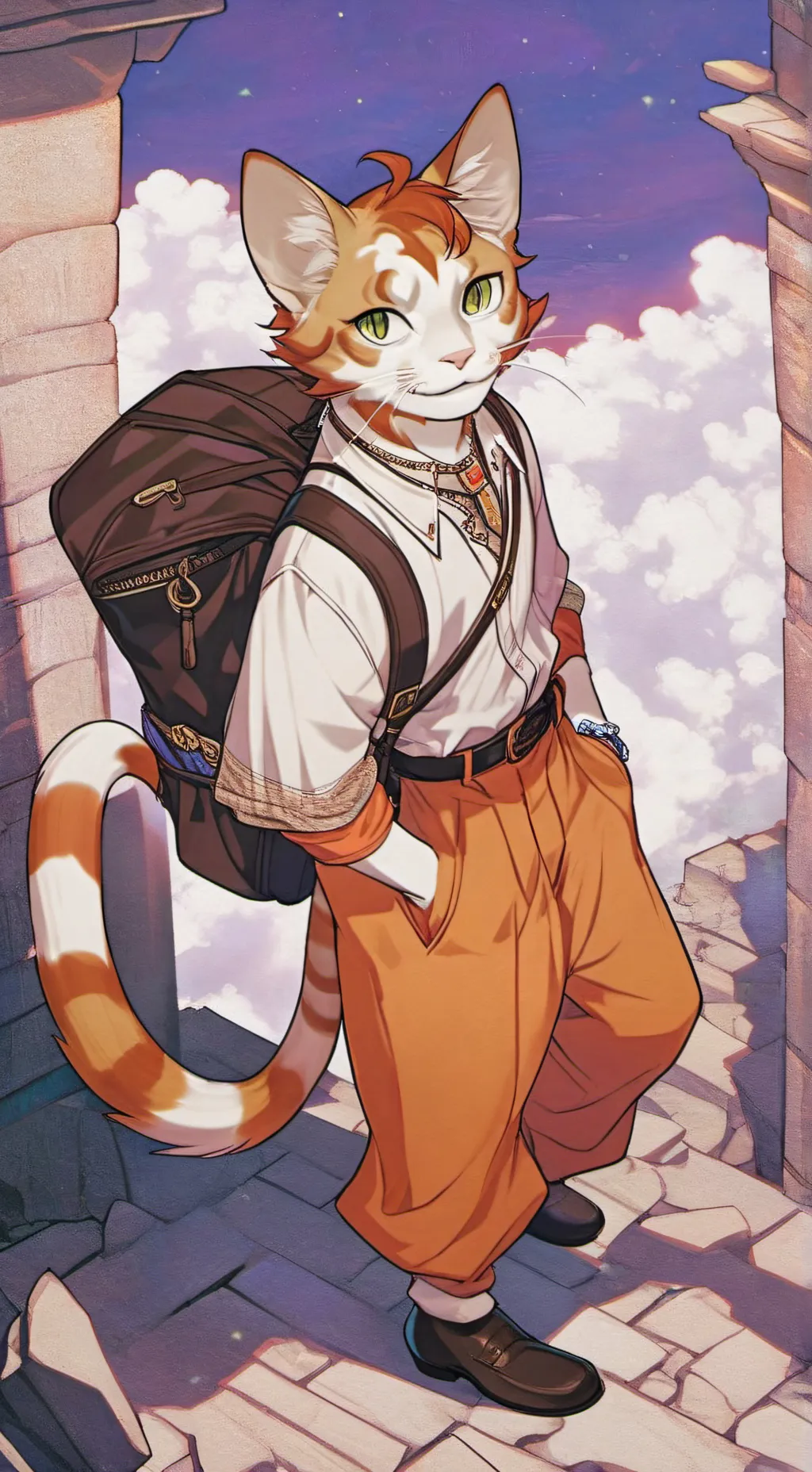 ai character: Fynn Clawson background