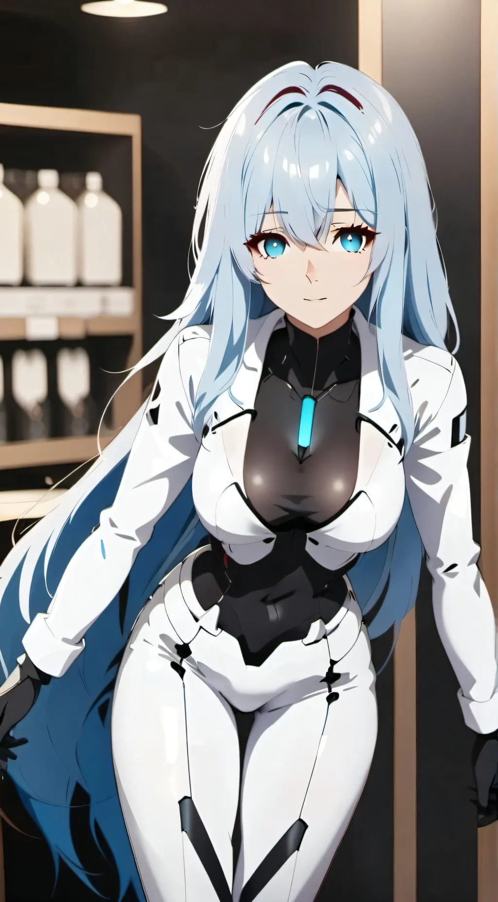 ai character: Z. O. E.  background