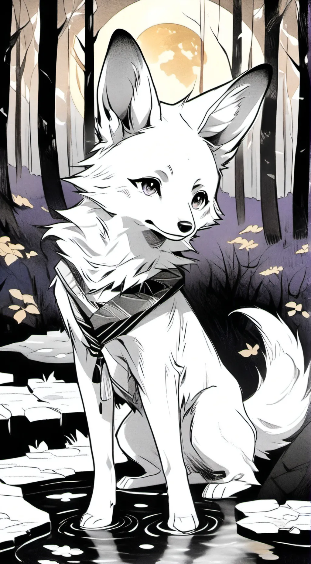 ai character: ♥︎Flecky♥︎ background