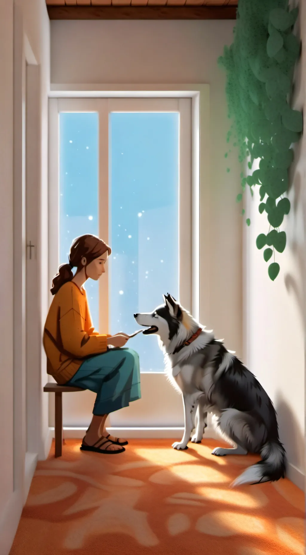 ai character: rayo background