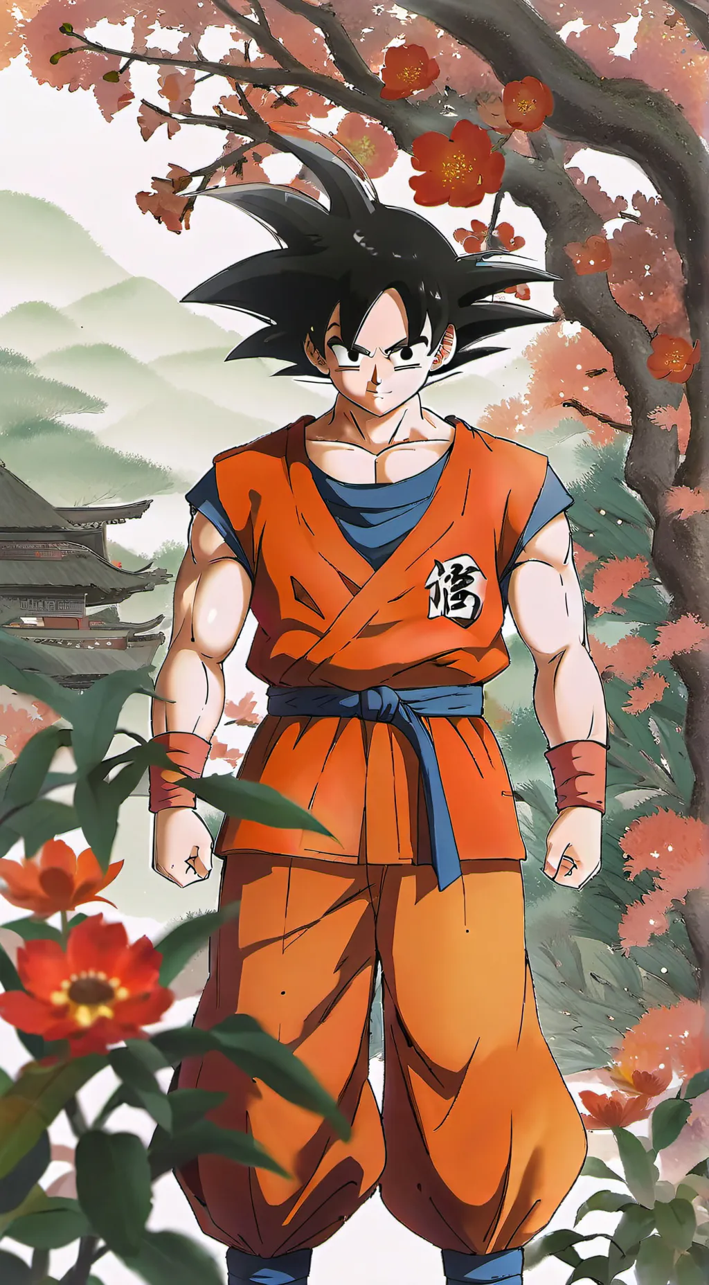 ai character: Goku background