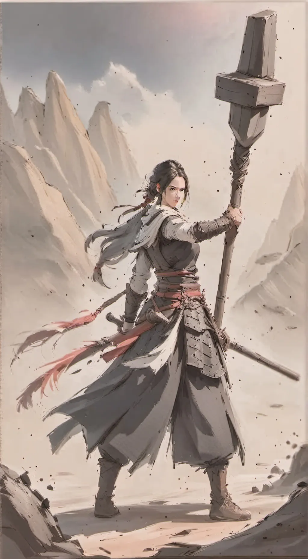 ai character: Islanzadi  background