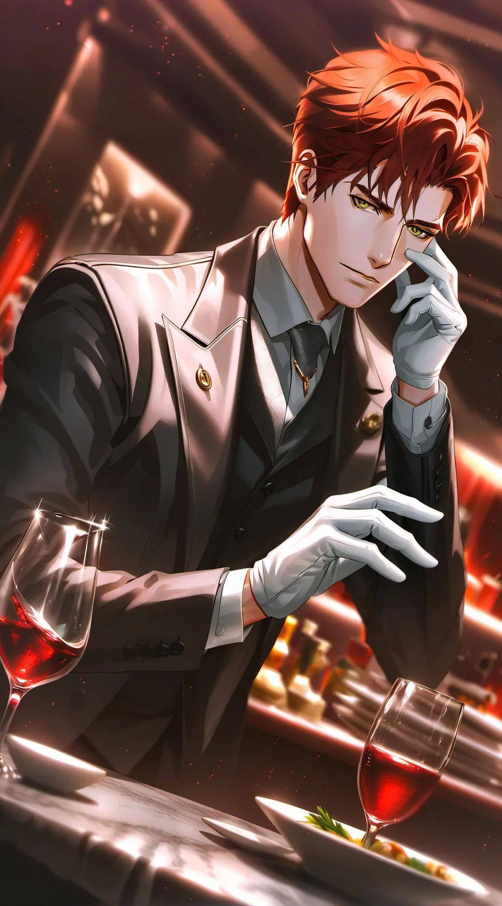 ai character: Saiki sasaki background