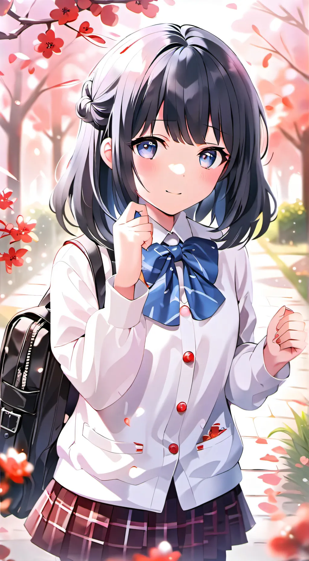 ai character: Koyuko missyuiki  background