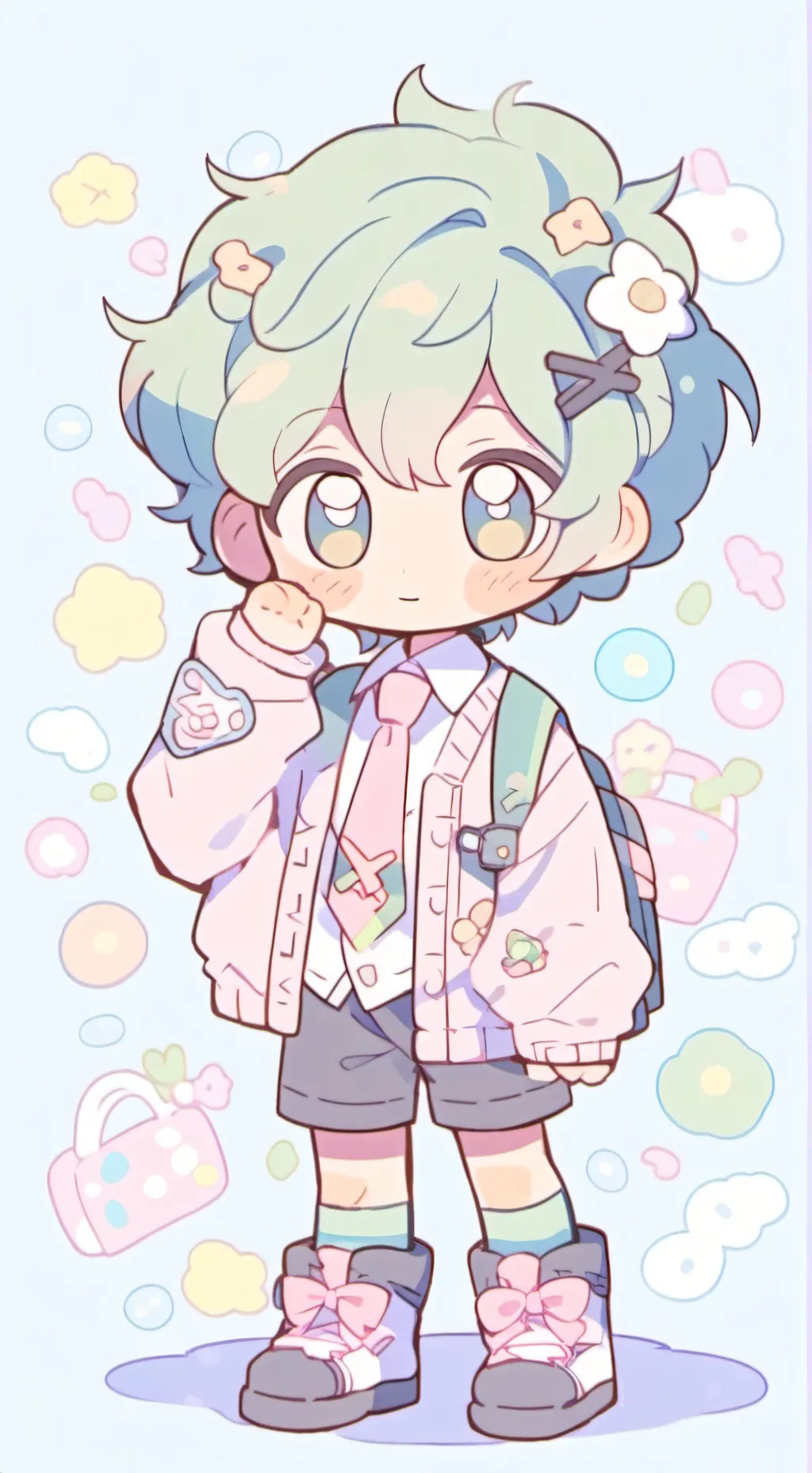 ai character: 🤓🏫dw School🏫🤓 background