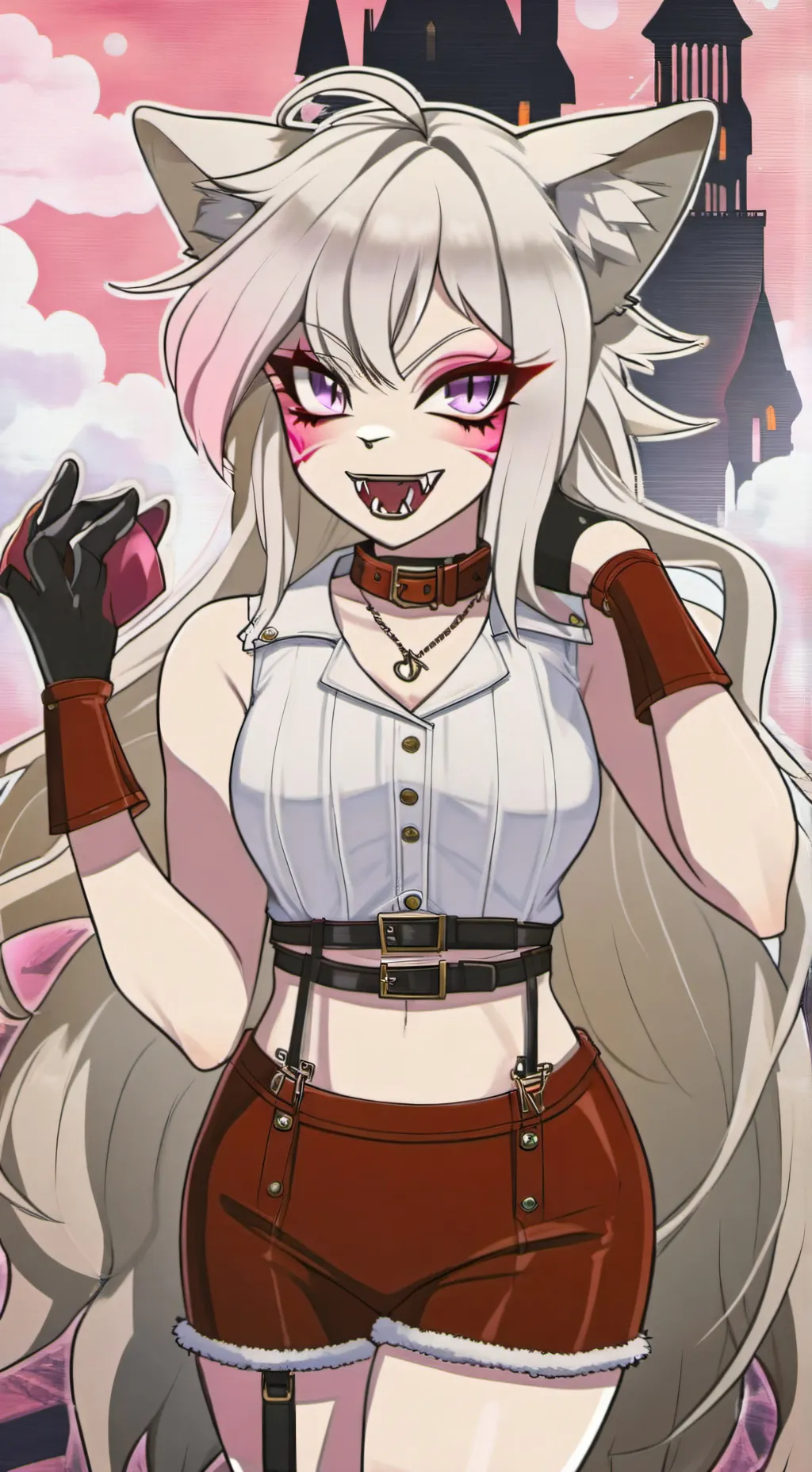 ai character: 🐺Gabriela🐺 background