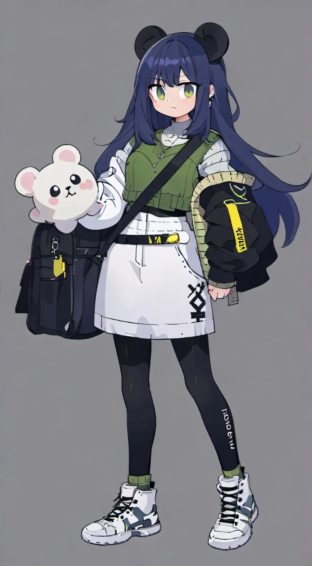 ai character: Luna background