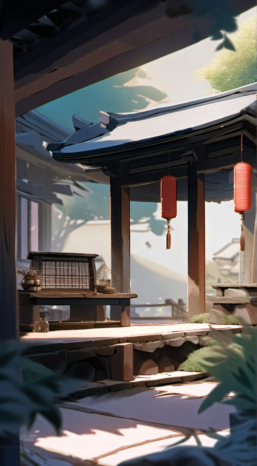 ai character: The hashira ✨️ background