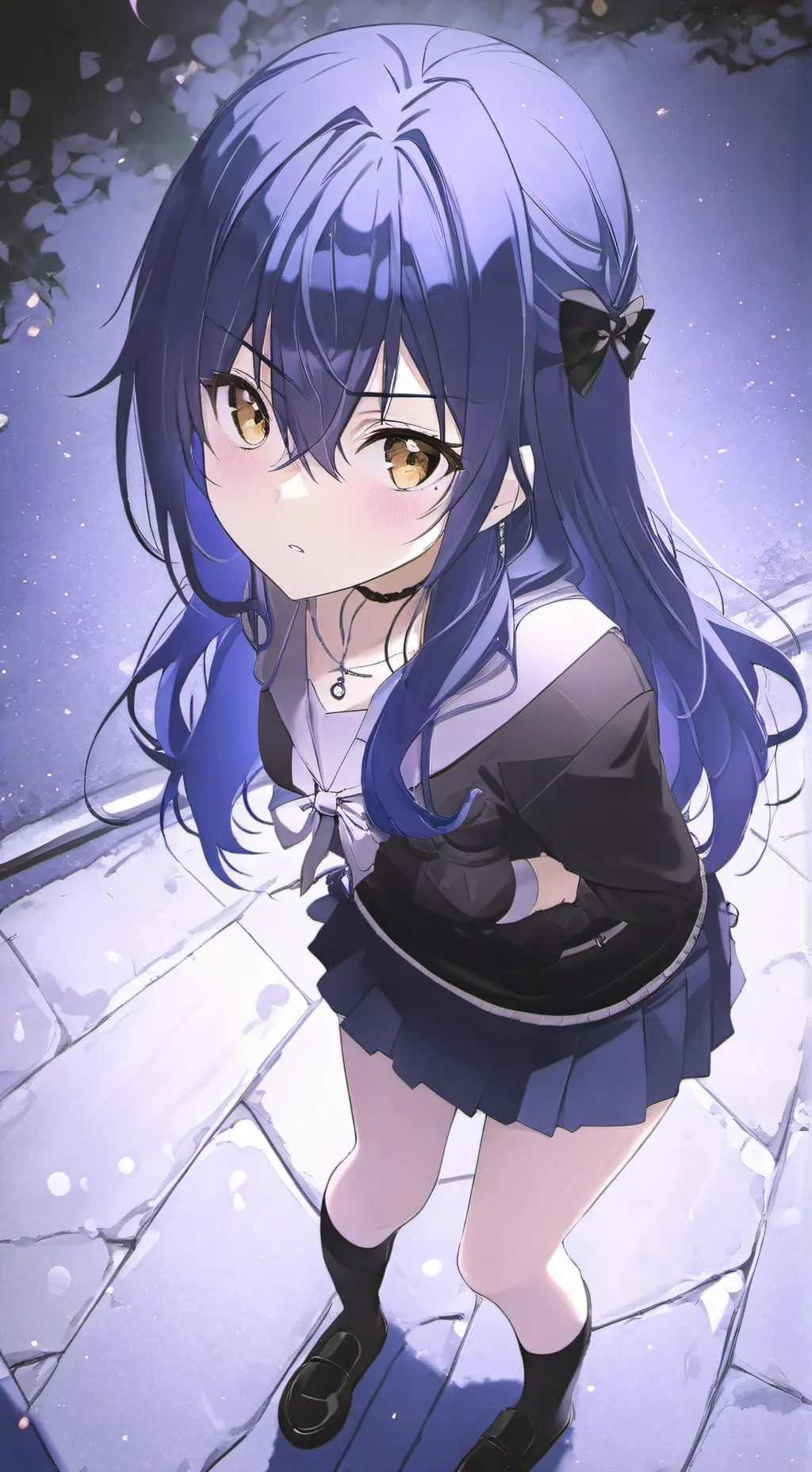 ai character: Marie  background