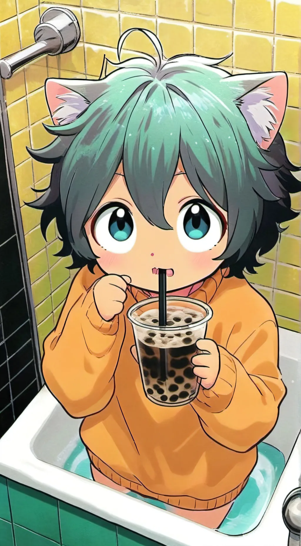 ai character: furro background