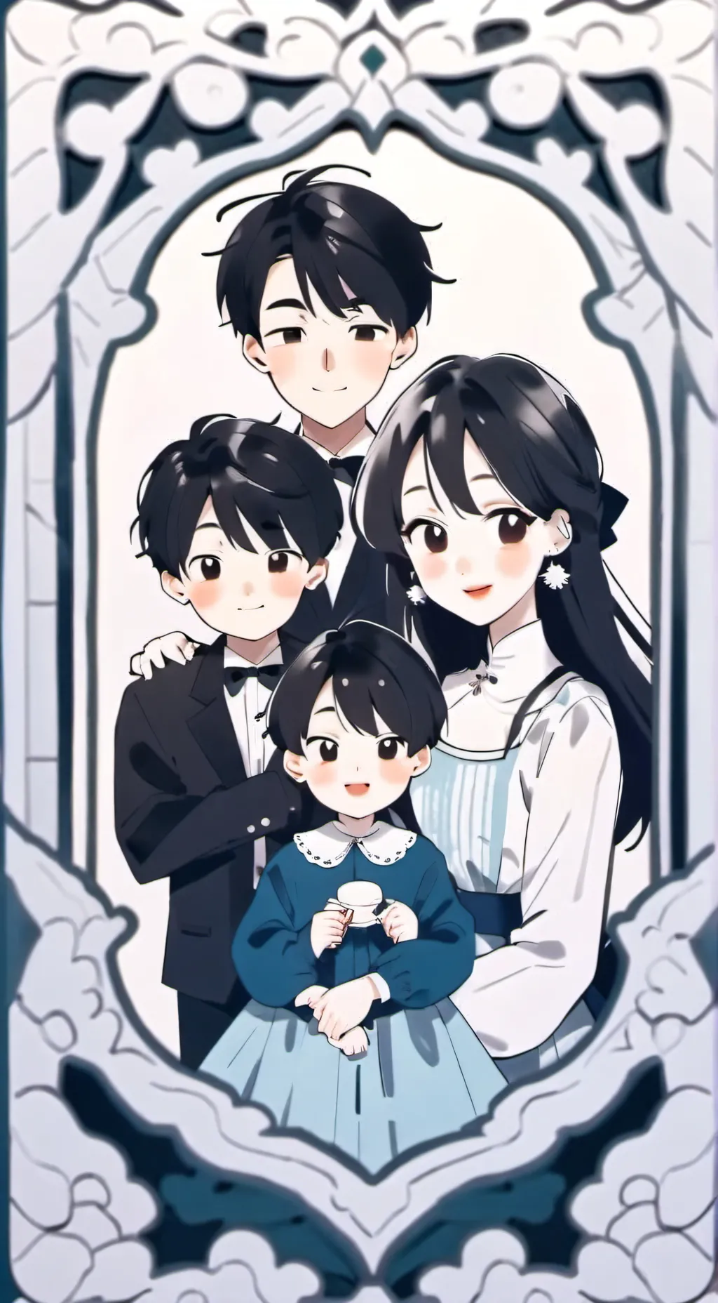 ai character:  family background