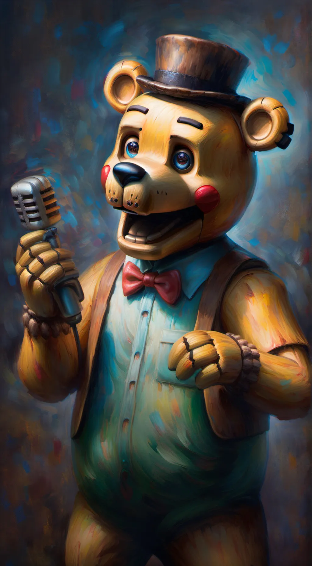 ai character: fnaf background