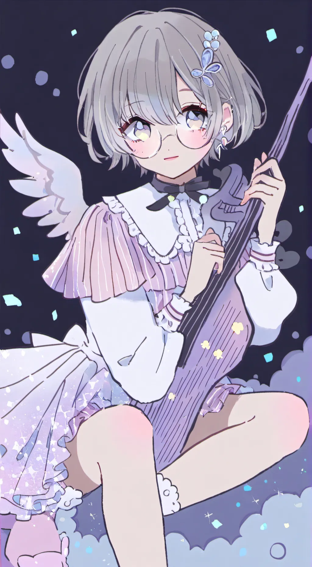 ai character: sarah background