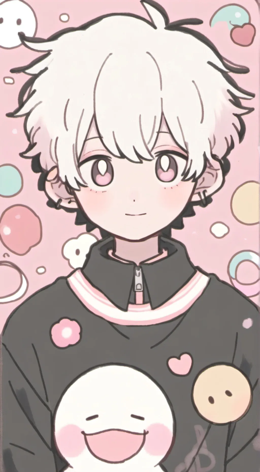 ai character: null background