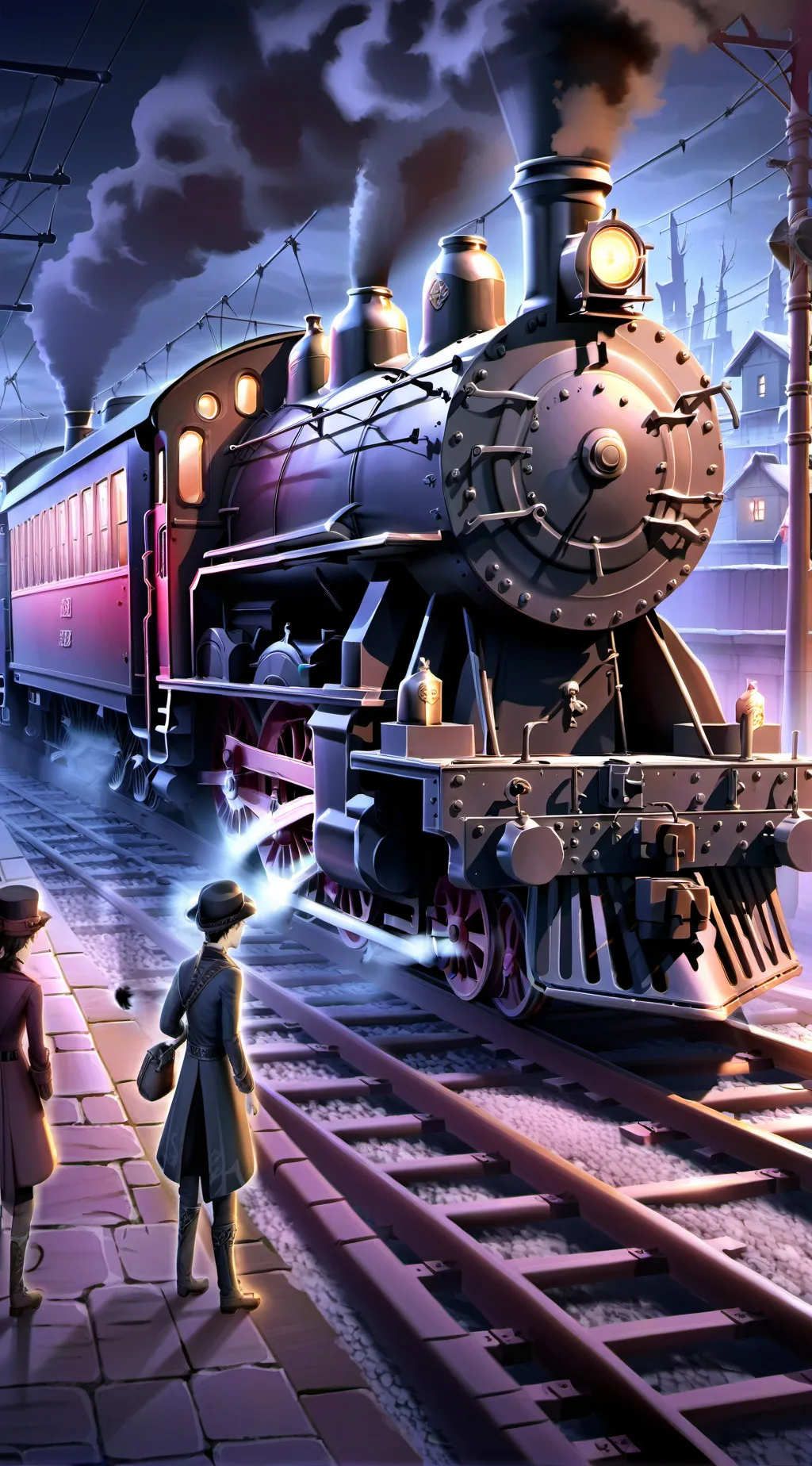 ai character: HP X Deadly class  background