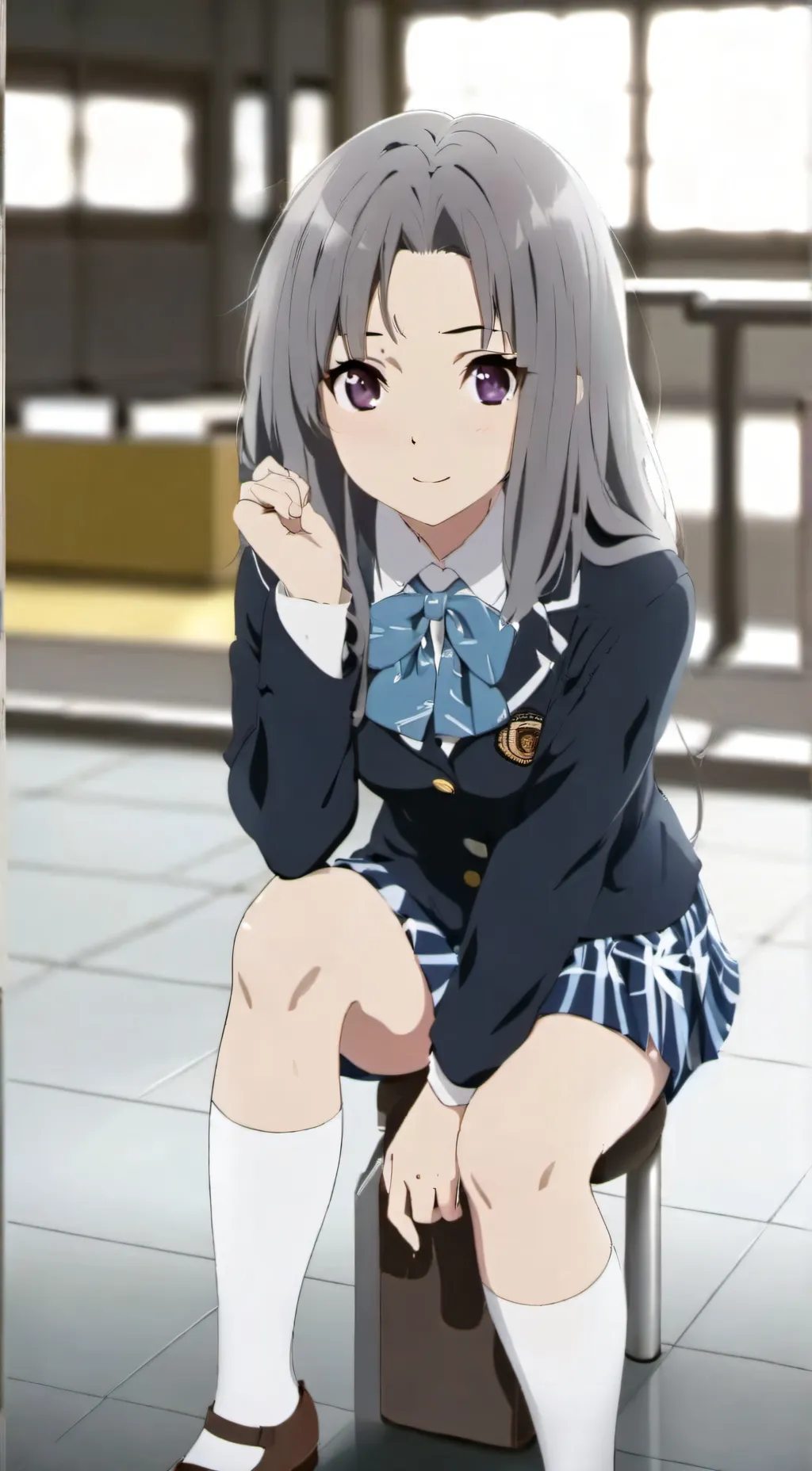 ai character: Maria  background