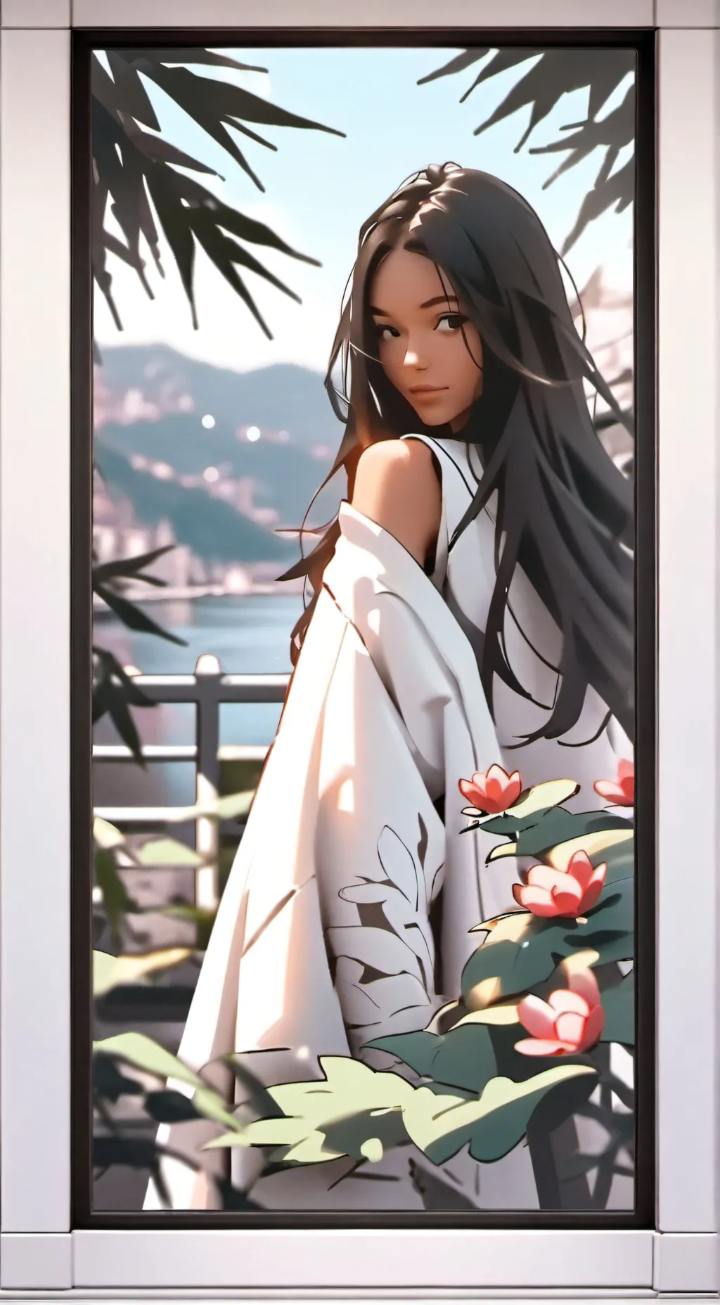 ai character: Moi🎀✨ background