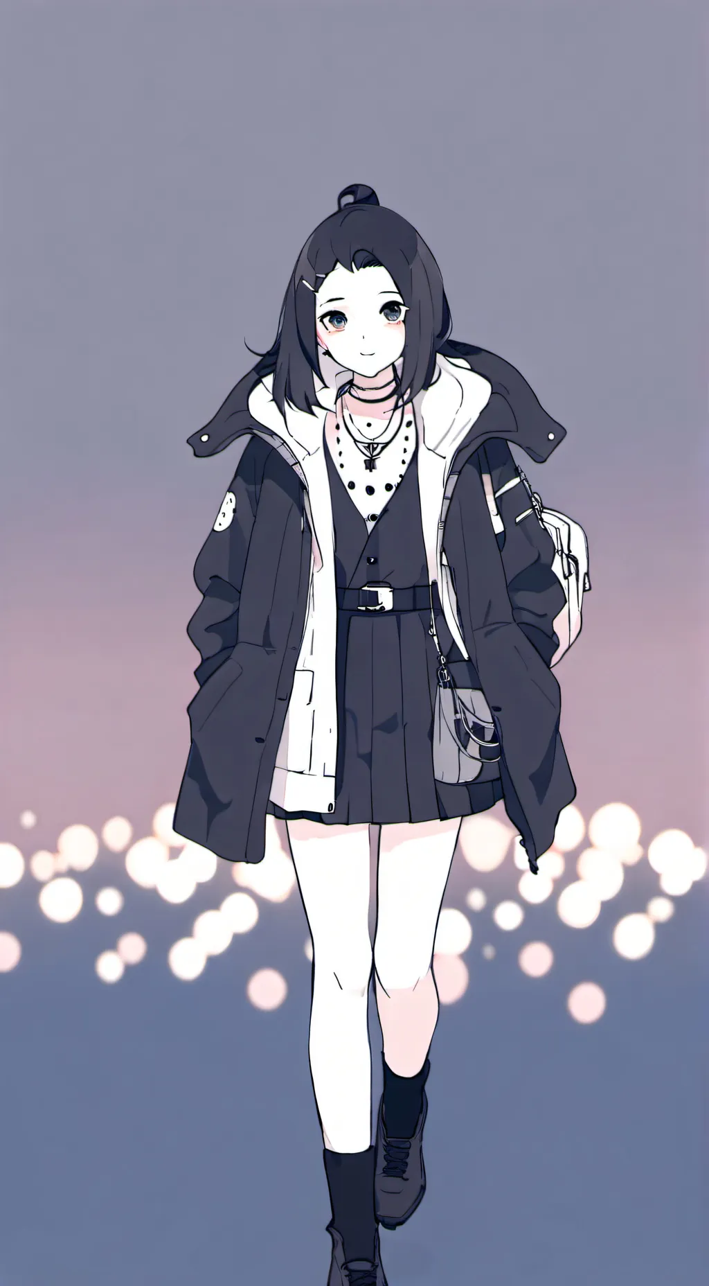 ai character: ¥-Kitten-¥ background