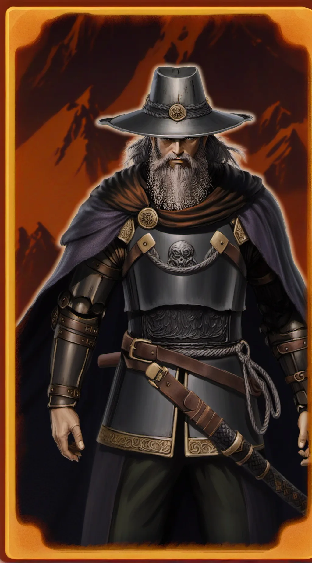 ai character: rinder  background