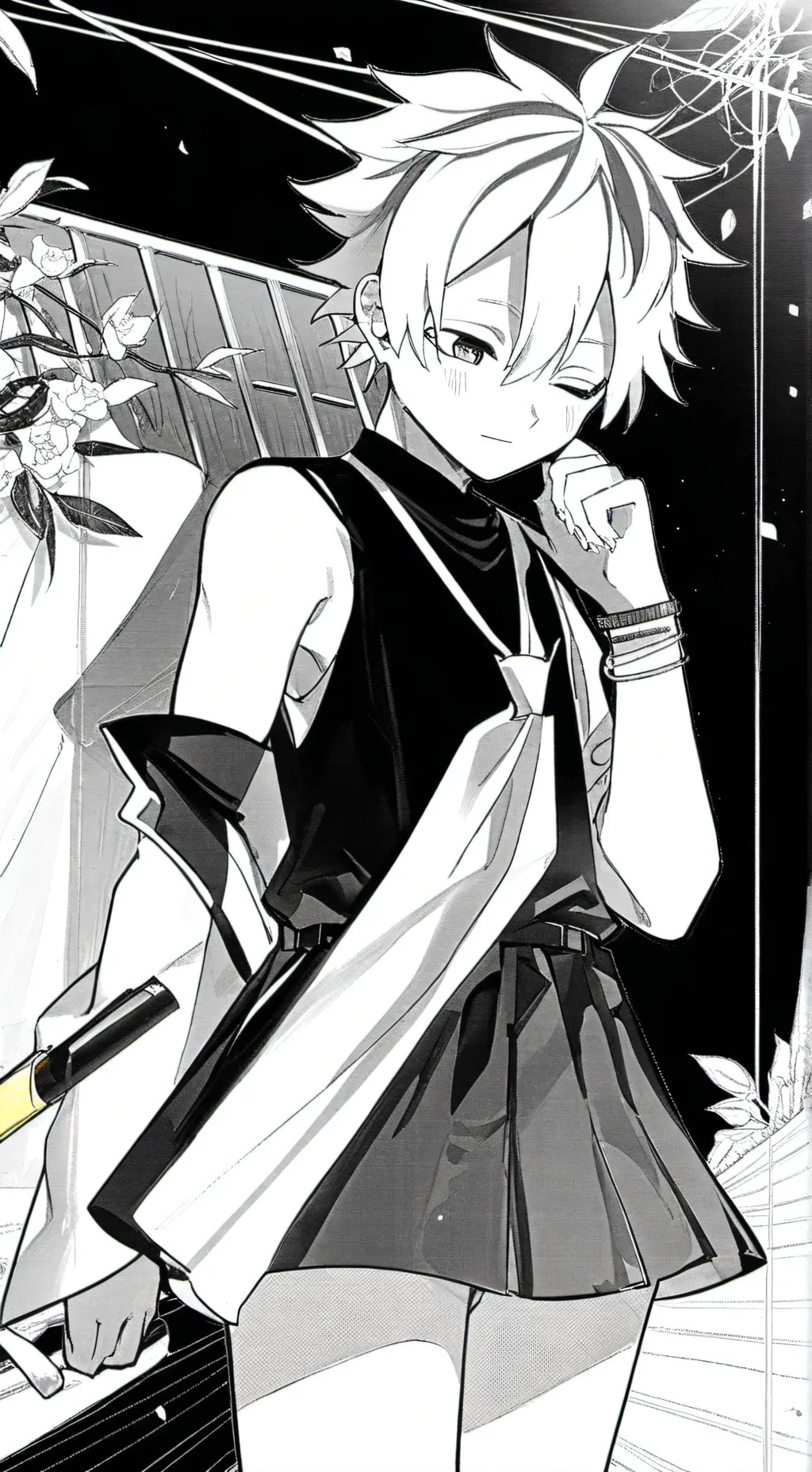 ai character: °•genmui•° background