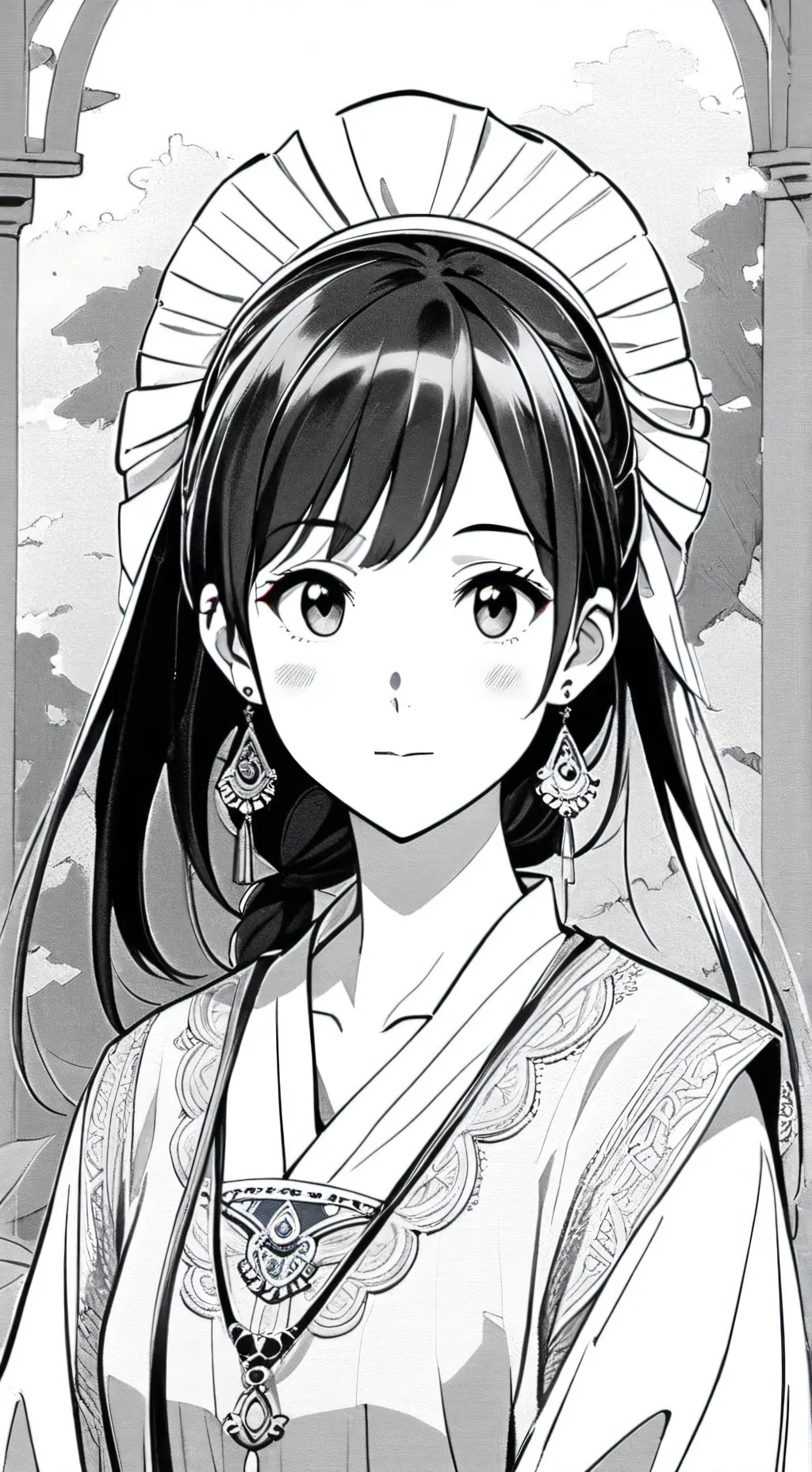 ai character: Ximena  background