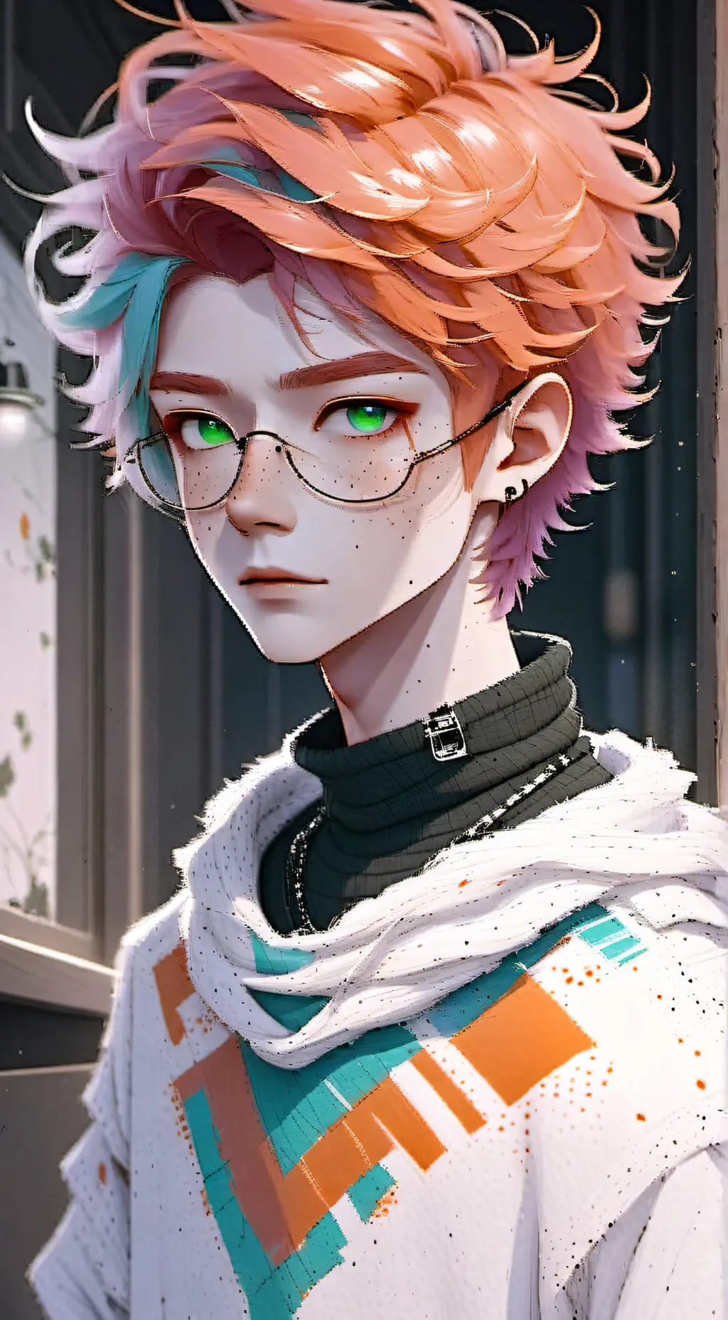 ai character: Andie  background