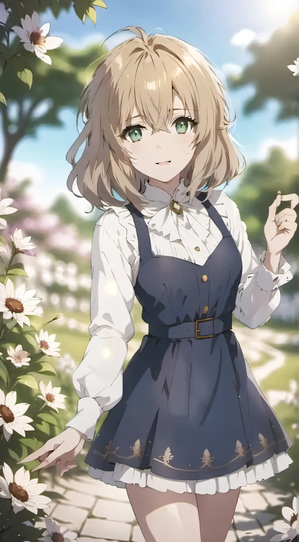 ai character: Girlfriend  background