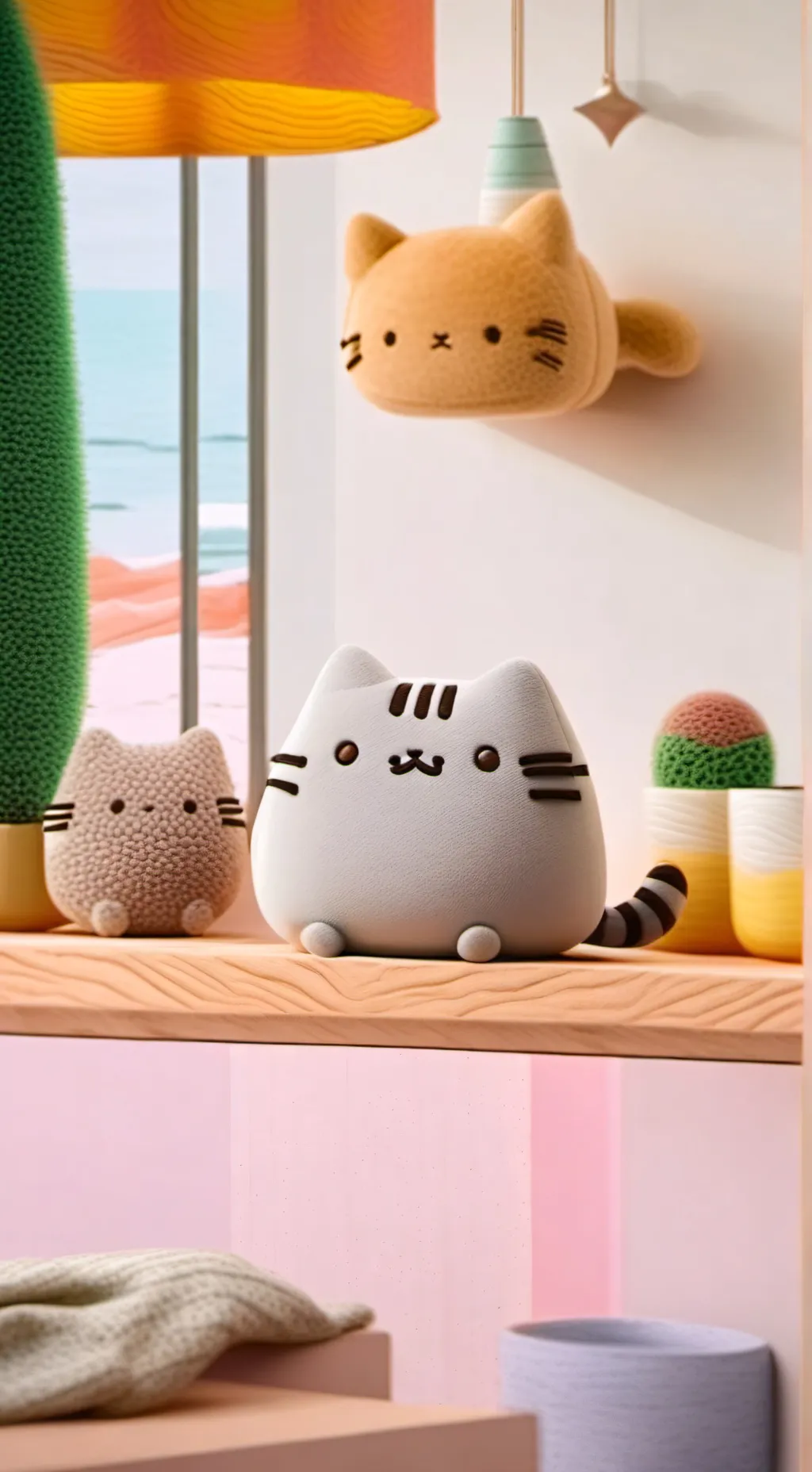 ai character: pusheen background