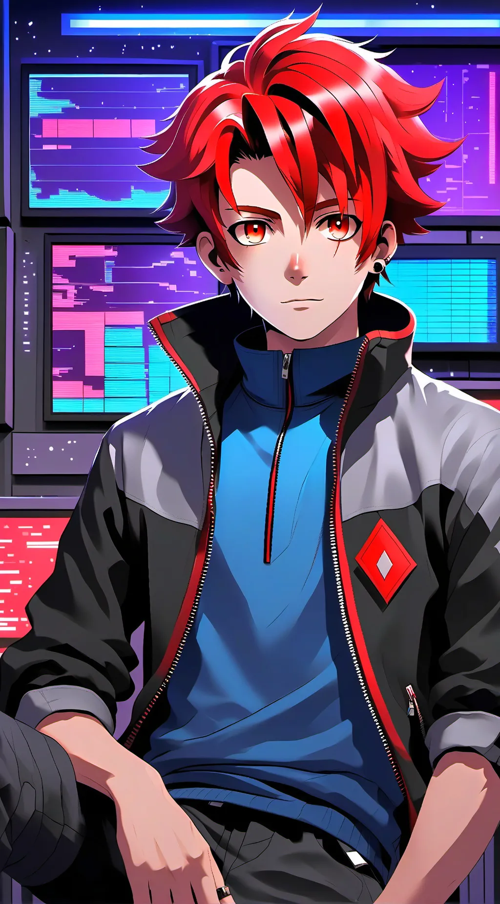 ai character: Alexander  background