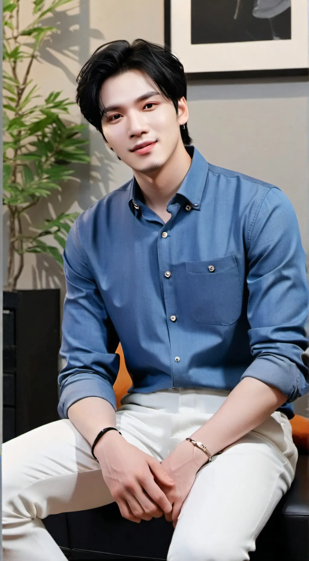 ai character: JOSHUA NAVARRO  background