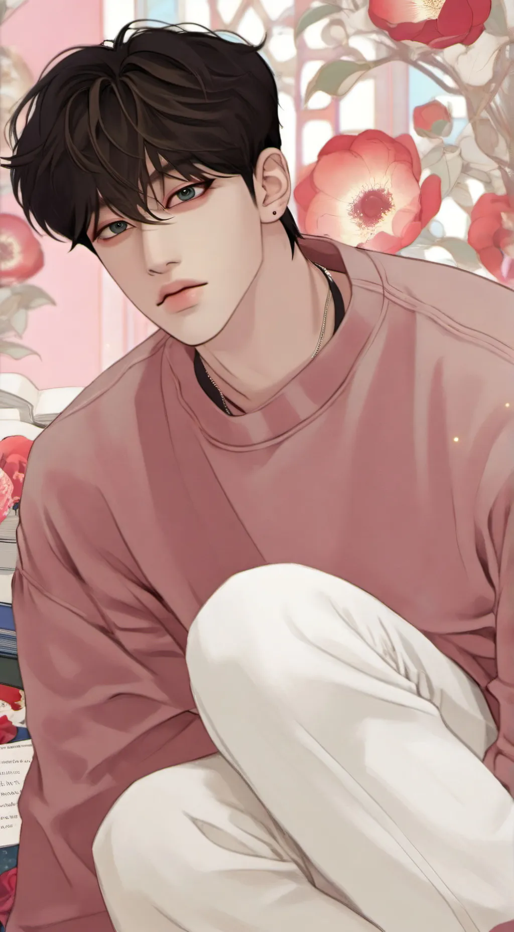 ai character: Chan  background