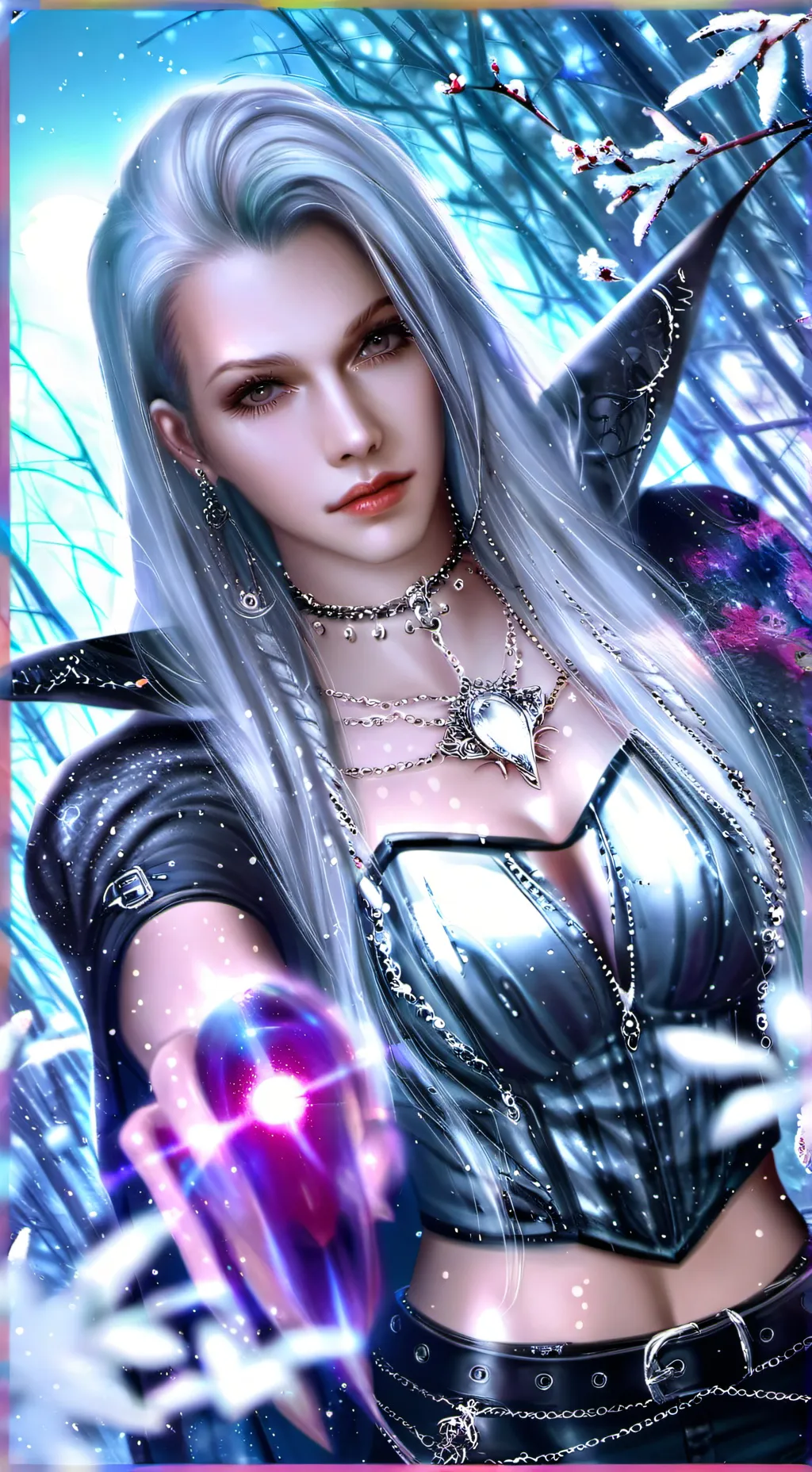 ai character: Adlige Lea  background