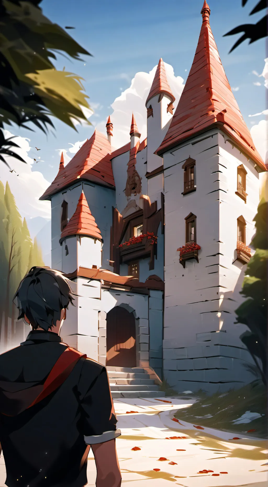 ai character: crk oc 🤑🤙 background