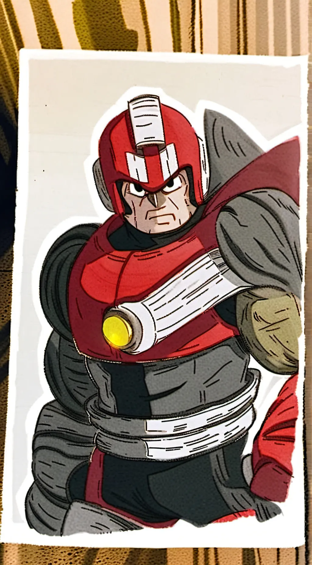 ai character: Guts Man background