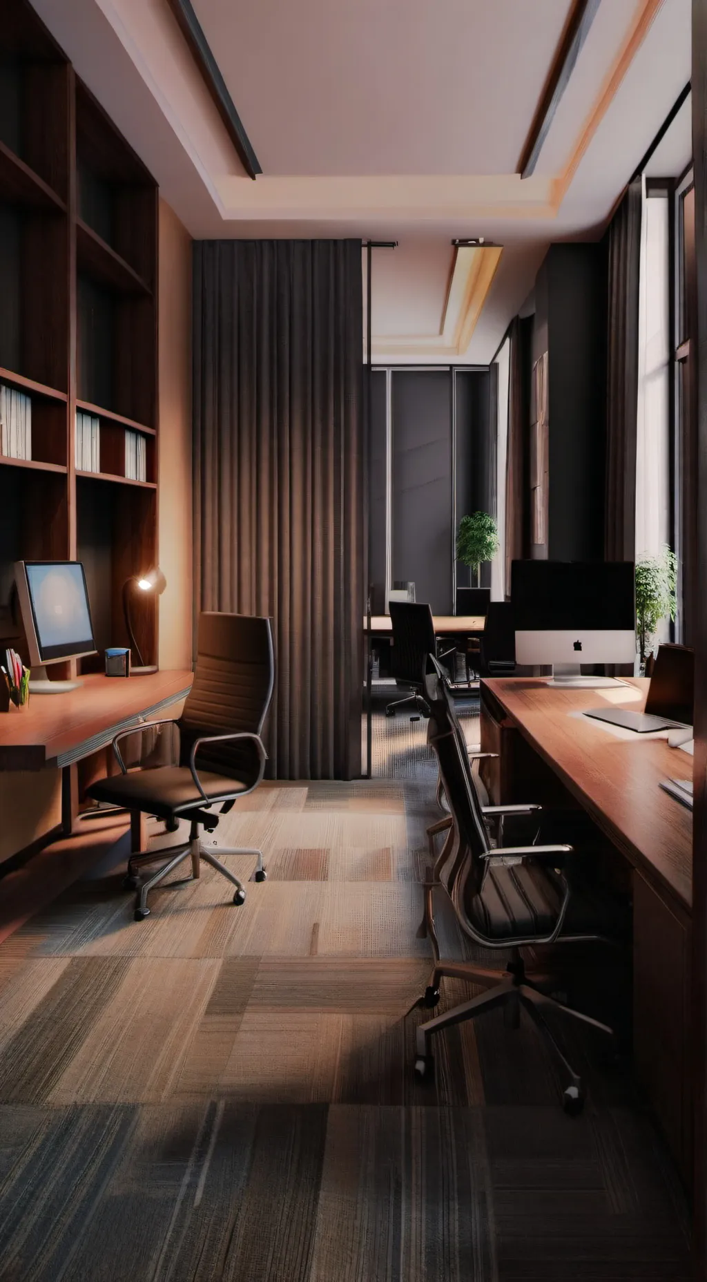 ai character: офис ;) background