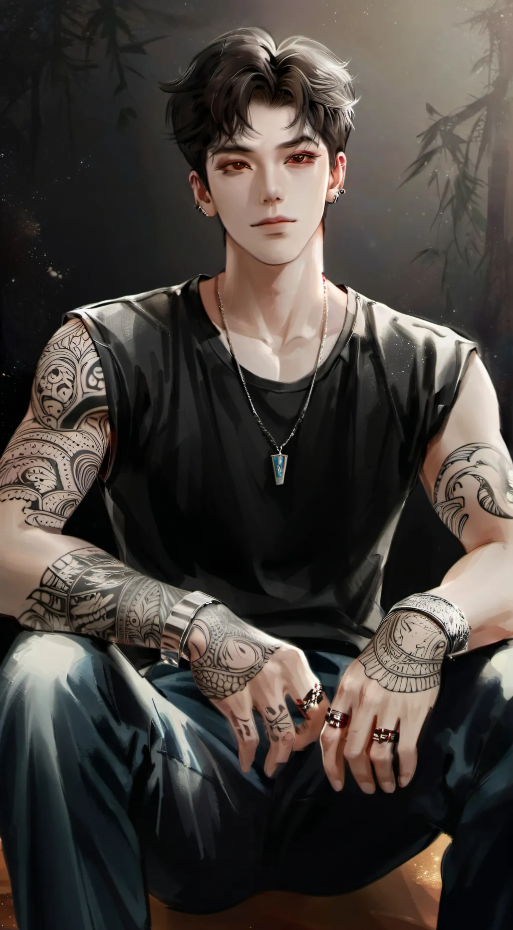 ai character: ᥲᥣᥱ᥊ᰔ background